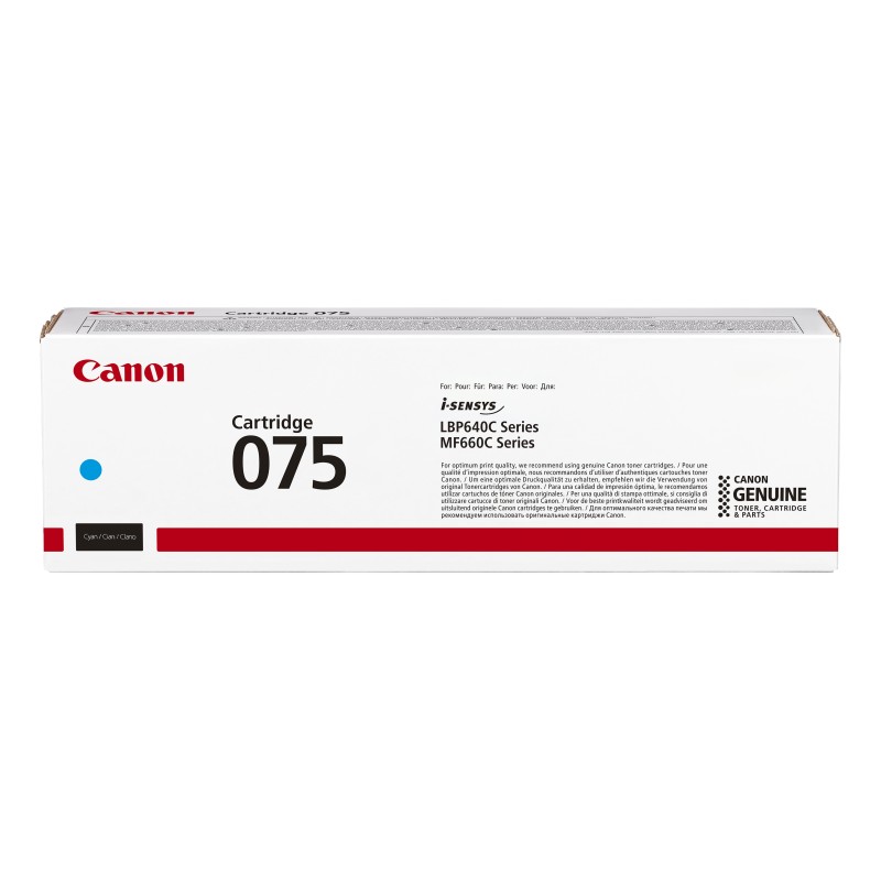 Canon 075 Cyan 1300 sider Toner